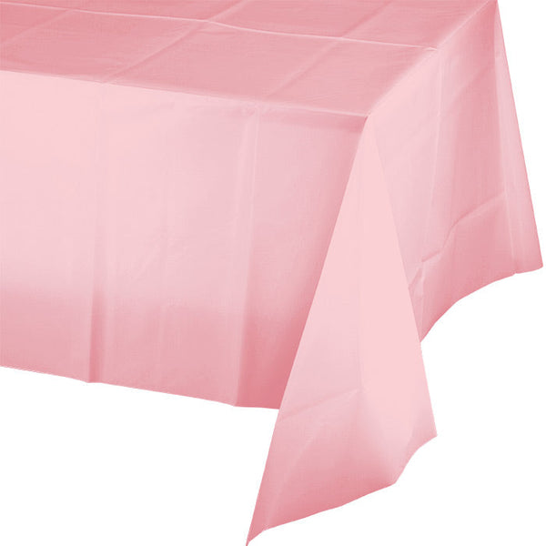 Party Decorations Classic Pink Tablecover Plastic 54