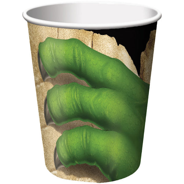 Party Decorations Dino Blast Hot/Cold Paper Cups 9 Oz., 8 ct