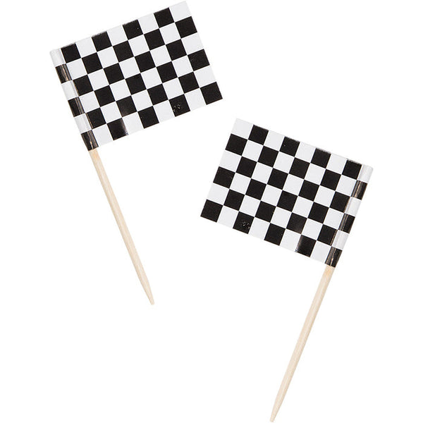 Party Decorations Race Picks, Flag 2 1/2