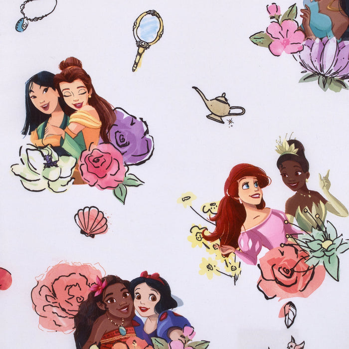 Disney Princesses Courage and Kindness Deluxe Easy Fold Toddler Nap Mat