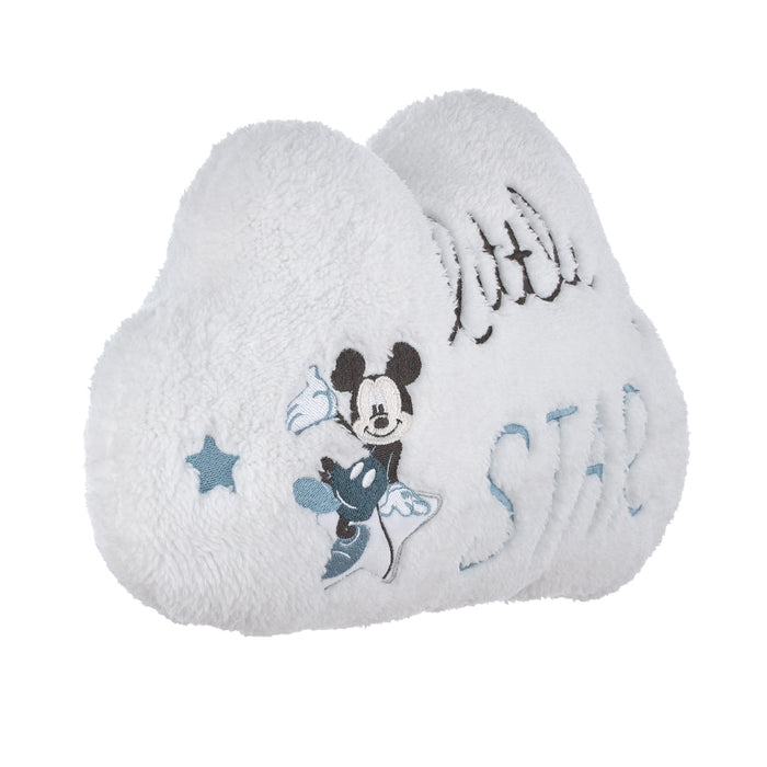 Disney Mickey Mouse Little Star Cloud Shaped Decorative Throw Pillow