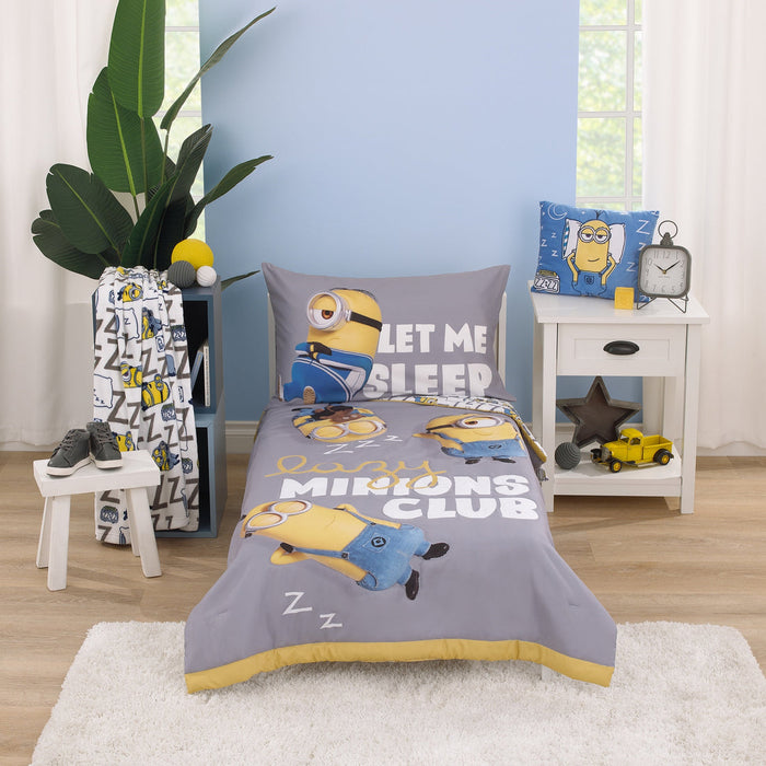 Illumination Lazy Minions Club Toddler Pillow