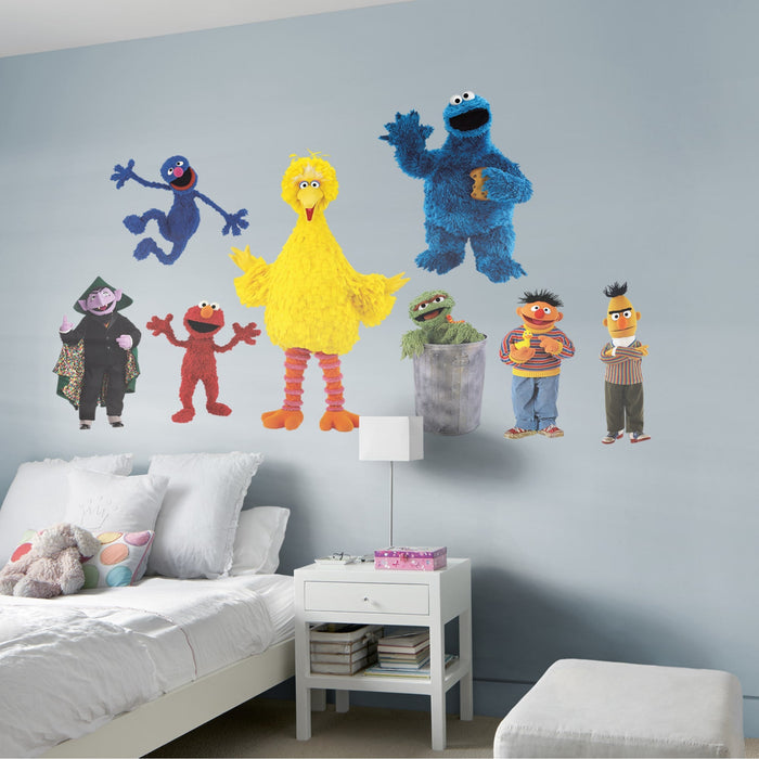 Fathead Sesame Street: Collection - Officially Licensed Removable Wall Decal