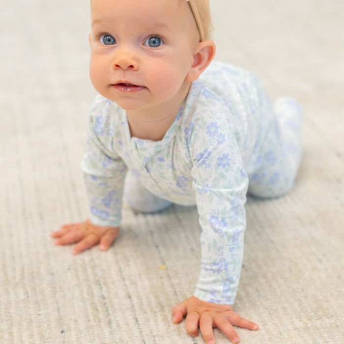 Sweet Bamboo Zipper Footie