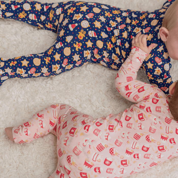 Sweet Bamboo Zipper Footie