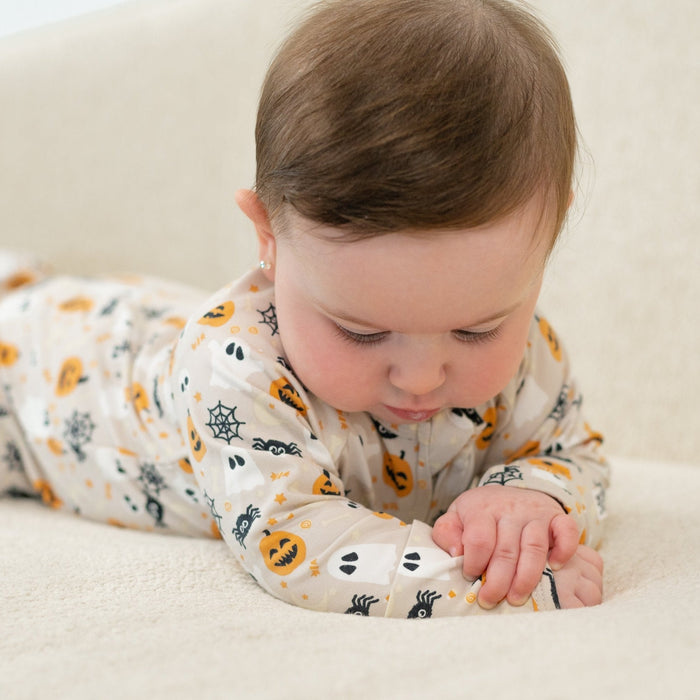 Sweet Bamboo Zipper Footie