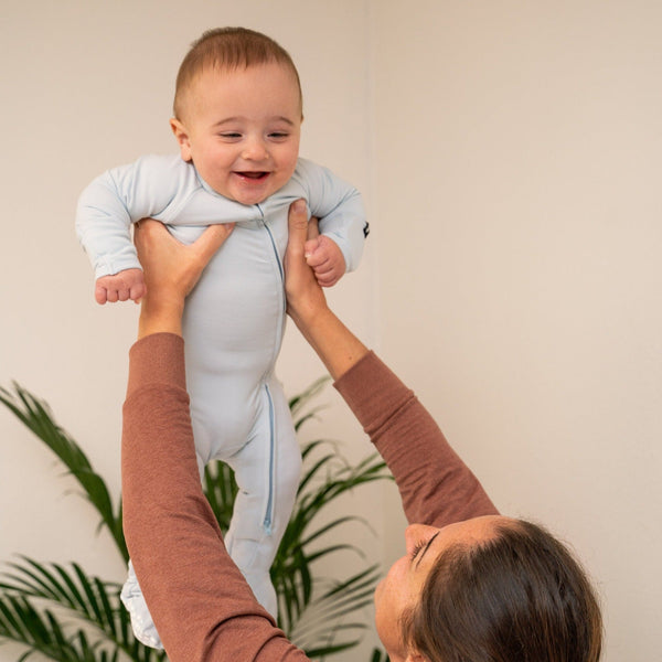 Sweet Bamboo Zipper Footie