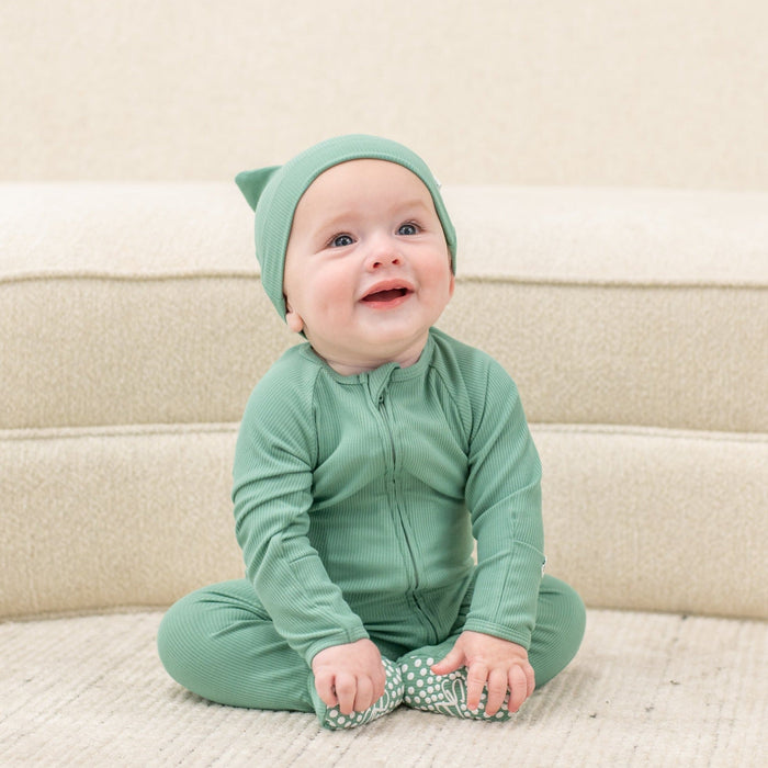 Sweet Bamboo Zipper Footie