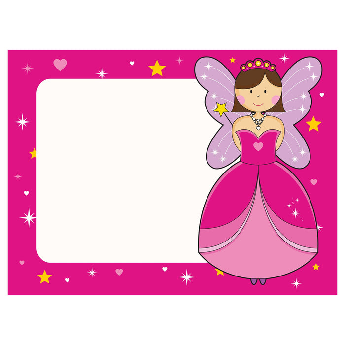 Fathead Nursery: Pink Fairy Dry Erase - Removable Wall Adhesive Decal