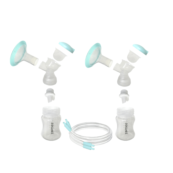 Zomee Z2 Breast Shield Kit For Double Pumping (Set of 2)