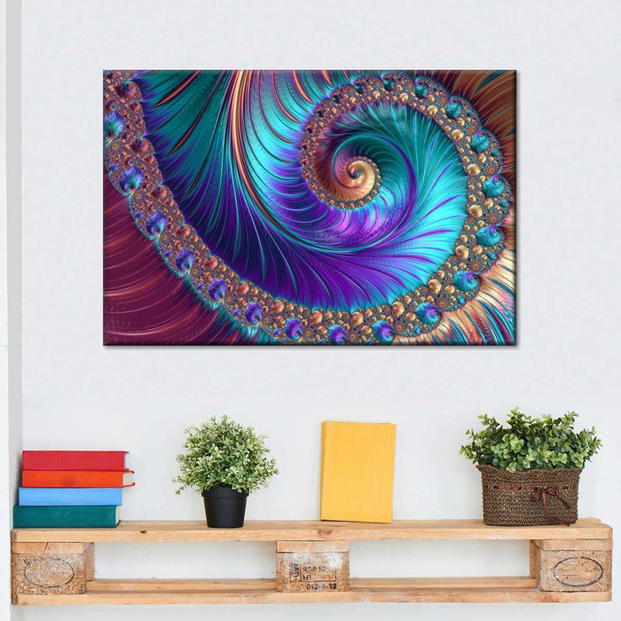 ElephantStock Abstract Fractal Shapes Wall Art