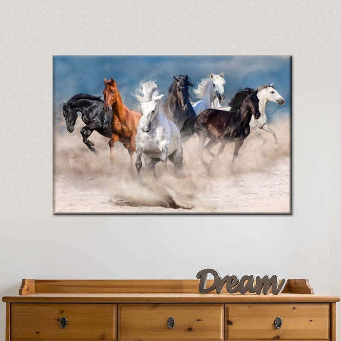 ElephantStock Running Horses Wall Art