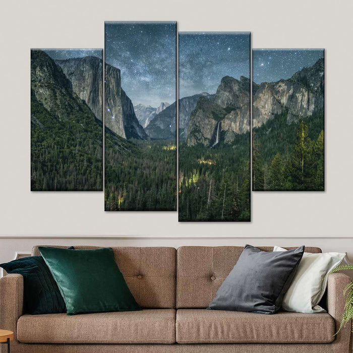 ElephantStock Yosemite Stunning Stars Wall Art