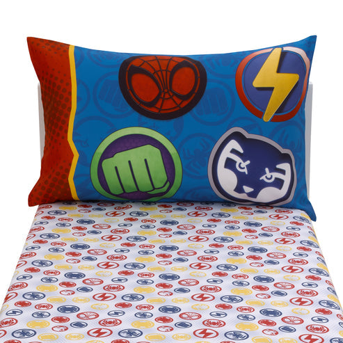 Marvel Spidey and His Amazing Friends Team Up 2 Piece Toddler Sheet Set