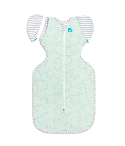 Love To Dream Swaddle Up Transition Bag Organic, Organic Cotton, Celestial Dot Mint